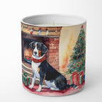 Caroline's Treasures DAC2597CDL Appenzeller Sennenhund Cozy Christmas Decorative Soy Candle Nature Soy Wax Essential Oil Home Decor Ideal for Bedroom Kitchen Bath Office Gift, 10 oz