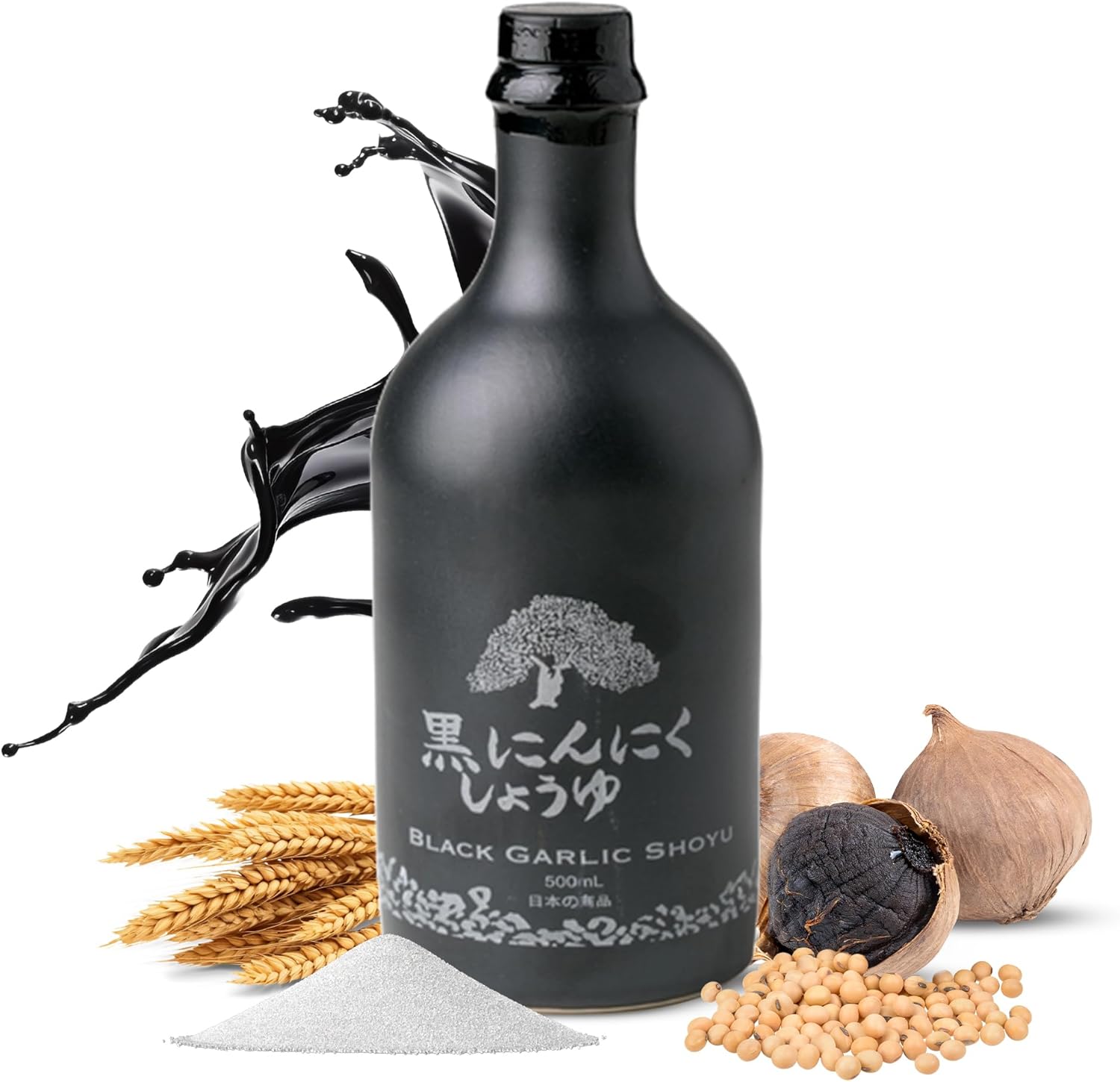 HAKU Black Garlic Shoyu Soy Sauce - 500 ml