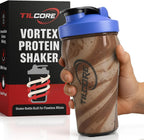 Vortex Protein Shaker Bottle 24 oz/700ml - Premium BPA-Free Pre-Workout Shaker Cup for Protein Shakes & Smoothies, Leak-Proof & Durable Bottle-Shakers for Active Lifestyles