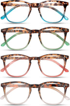 Reading Glasses For Women,Blue Light Blocking Fashion Pattern Print Spring Hinge Computer Readers,Cheaters