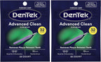 DenTek Slim Brush Advanced Clean,Interdental Brushes for Cleaning Between Tight Teeth,Safe for Braces & Dental Work,32 Count (Pack of 2)
