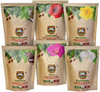 Java Planet, Coffee Gift Basket Sampler Set, for Coffee Lovers: Low Acid Organic Beans: Whole Bean, Mold-Free & Stomach Friendly - Arabica Gourmet, 1.32 LBs (19.2 oz) packaged in 6 Bags Each 3.2 oz