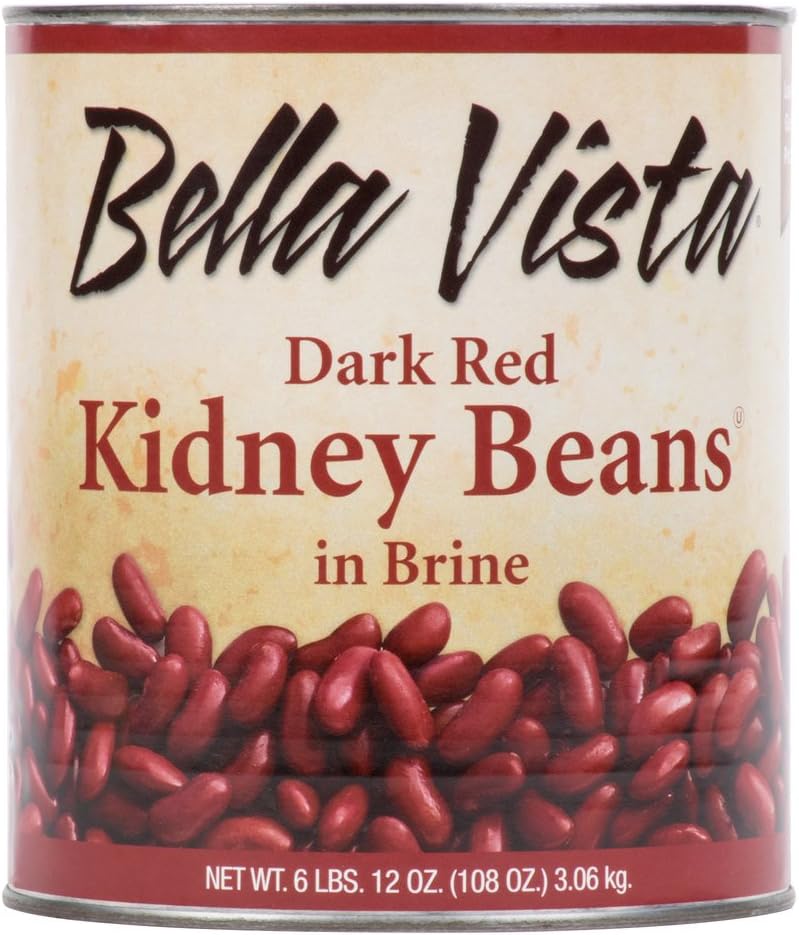 TableTop King #10 Can Dark Red Kidney Beans - 6/Case