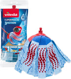 Vileda 3Action XL SuperMocio 3 Action, 27 x 27 x 6,5 cm, Blue