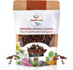 Premium Organic Whole Cloves 5.3 oz (150 grams), Grade Hand Picked, Sourced from a USDA Certified Organic Farm in Sri Lanka