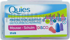QUIES - Disco Foam Hearing Protection - Box of 3 Pairs