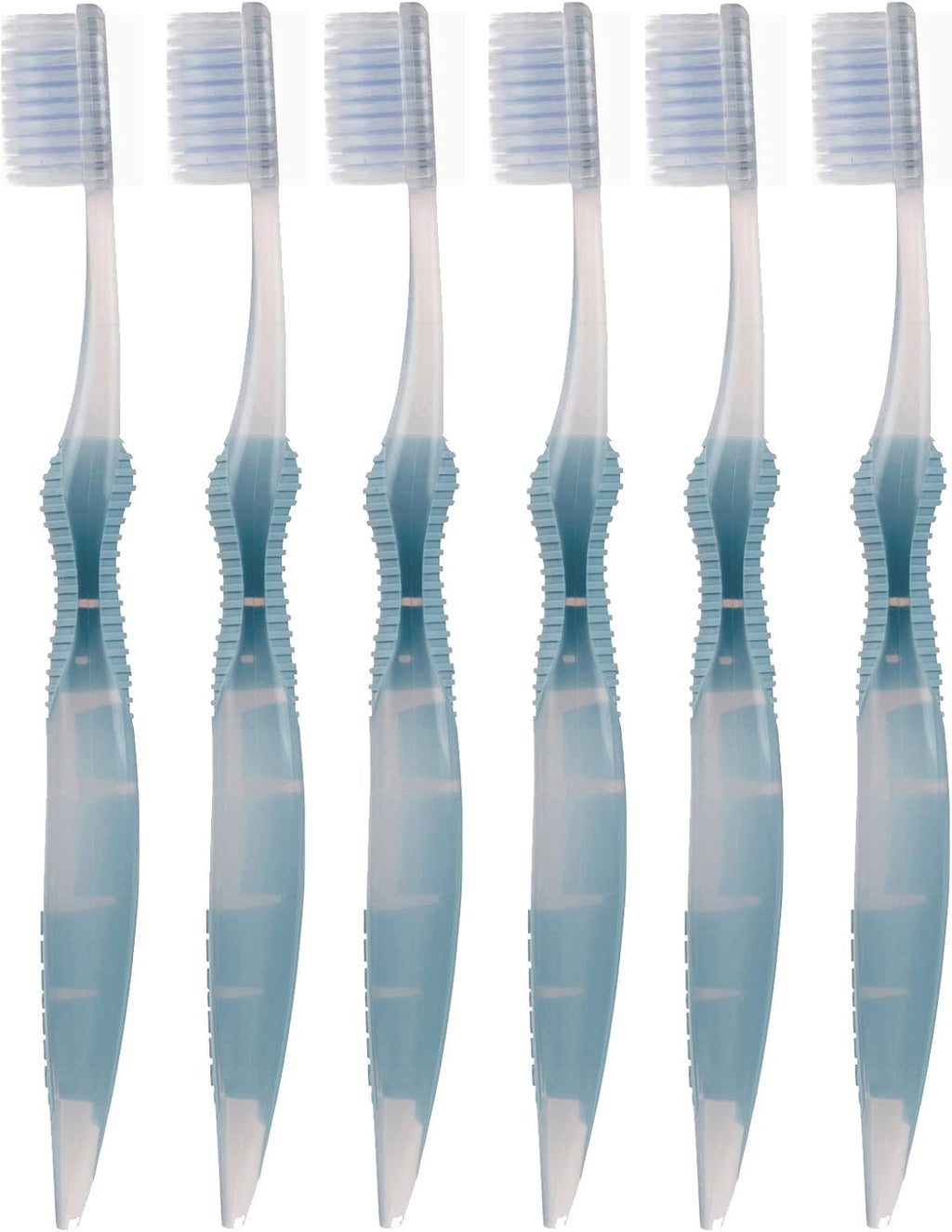 Sofresh Flossing Toothbrush - Adult Size | Your Choice of Color | (6, Blue)