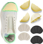 8Pcs-Shoe Filler&Heel Pad Set for Too Big Shoes Too Big Inserts for Women and Men,for Heel,Sneaker, Boots,Pain Relief and Comfort (Half to one Size Bigger)
