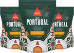 Delta Cafés Portugal 220gr/7.7oz Ground Coffee - Pack of 3 - Smooth and Delicious Medium Roast Coffee, Espresso Machine Compatible, Universal Grinding