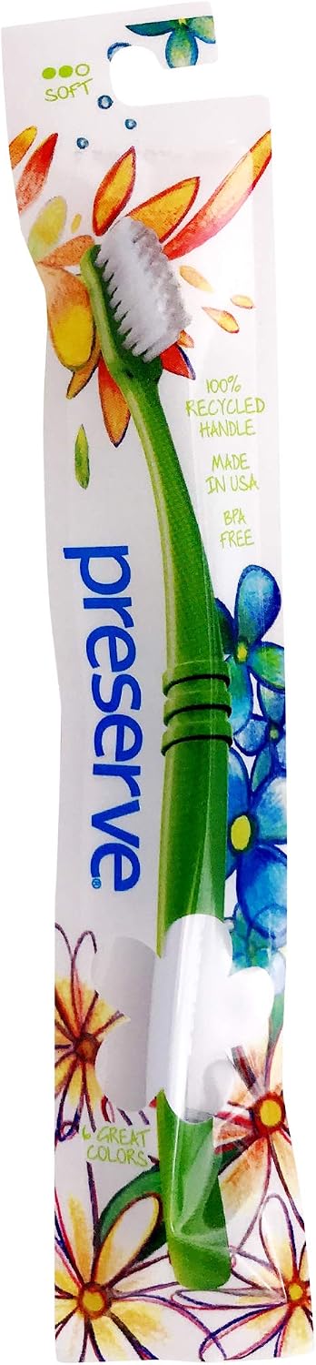 Preserve Adult Soft Toothbrush with Mailer Assorted Colors
