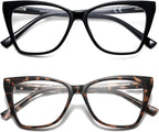 Oversized Reading Glasses Women Cat Eye Photochromic Computer Reader Stylish Ladies Designer Fashion Big Unbreakable Eyewear