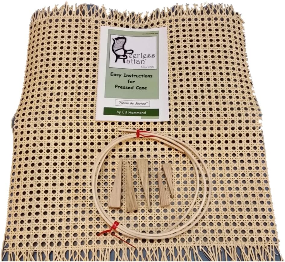 Chair Caning / Cane Caned Seat Replacement Repair Kit Breuer 18" x 18"