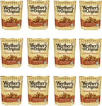 Werther's, Original, Caramel Popcorn, Classic Caramel, 6 Ounce Bag (Pack of 12)
