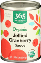 365 by Whole Foods Market, Organic Jellied Cranberry Sauce, 14 Ounce
