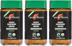 Mount Hagen 3.53oz Organic Freeze Dried Instant Decaf Coffee- 3 Pack | Eco-friendly Decaf Coffee Made From Organic Medium Roast Arabica Beans | Fair-Trade Instant Coffee Decaffeinated [3x 3.53oz Jar]