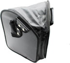 3 Wheel rollator Storage Bag,Bag for 3 Wheel Walker,Pouch Bag for 3 Wheeled Rollator Walker, 3-Wheel Walker Bag,Tote Bag with Snaps,3 Wheel rollator Universal Replacement Part.(1Ea,Black)