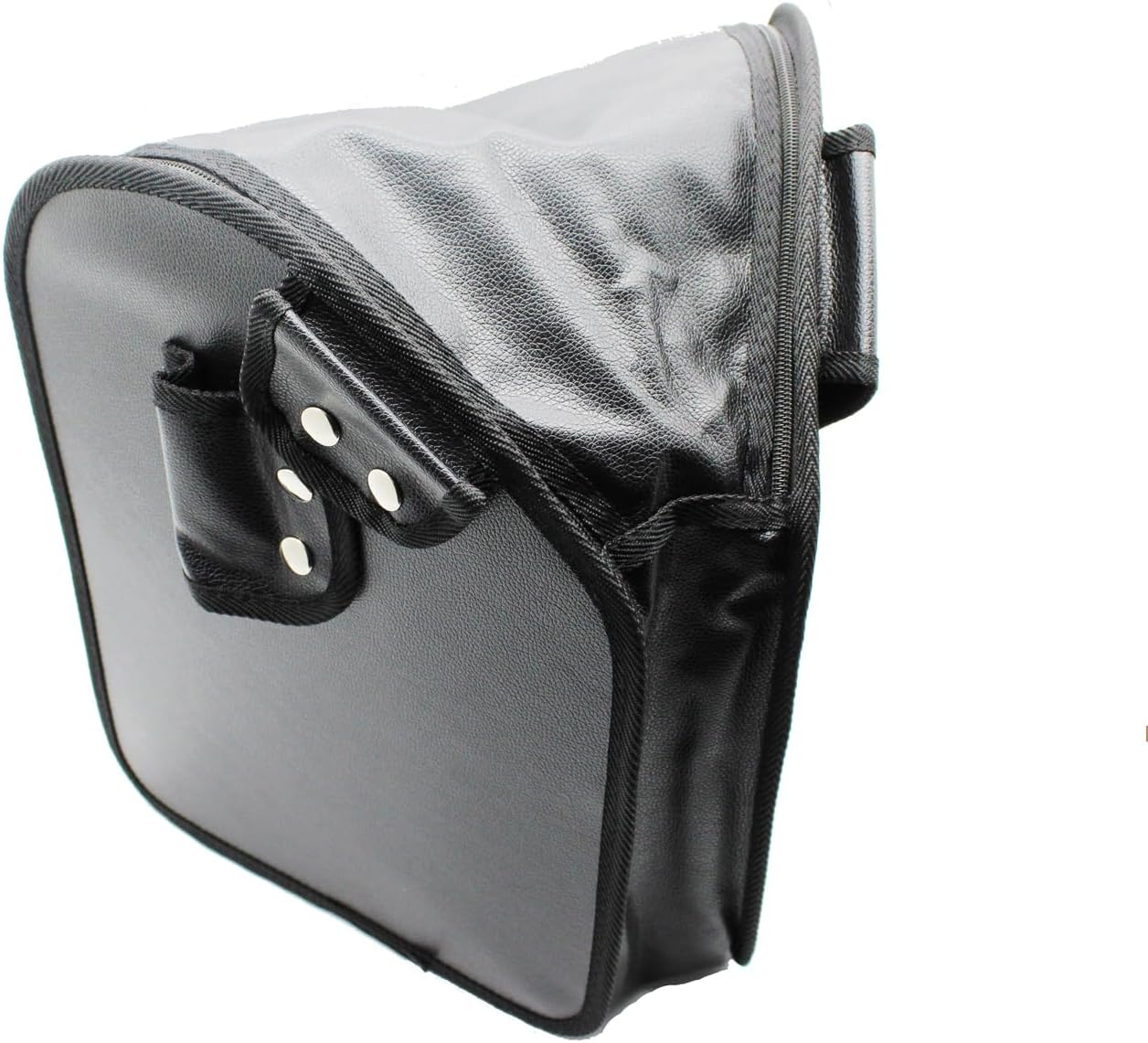 3 Wheel rollator Storage Bag,Bag for 3 Wheel Walker,Pouch Bag for 3 Wheeled Rollator Walker, 3-Wheel Walker Bag,Tote Bag with Snaps,3 Wheel rollator Universal Replacement Part.(1Ea,Black)