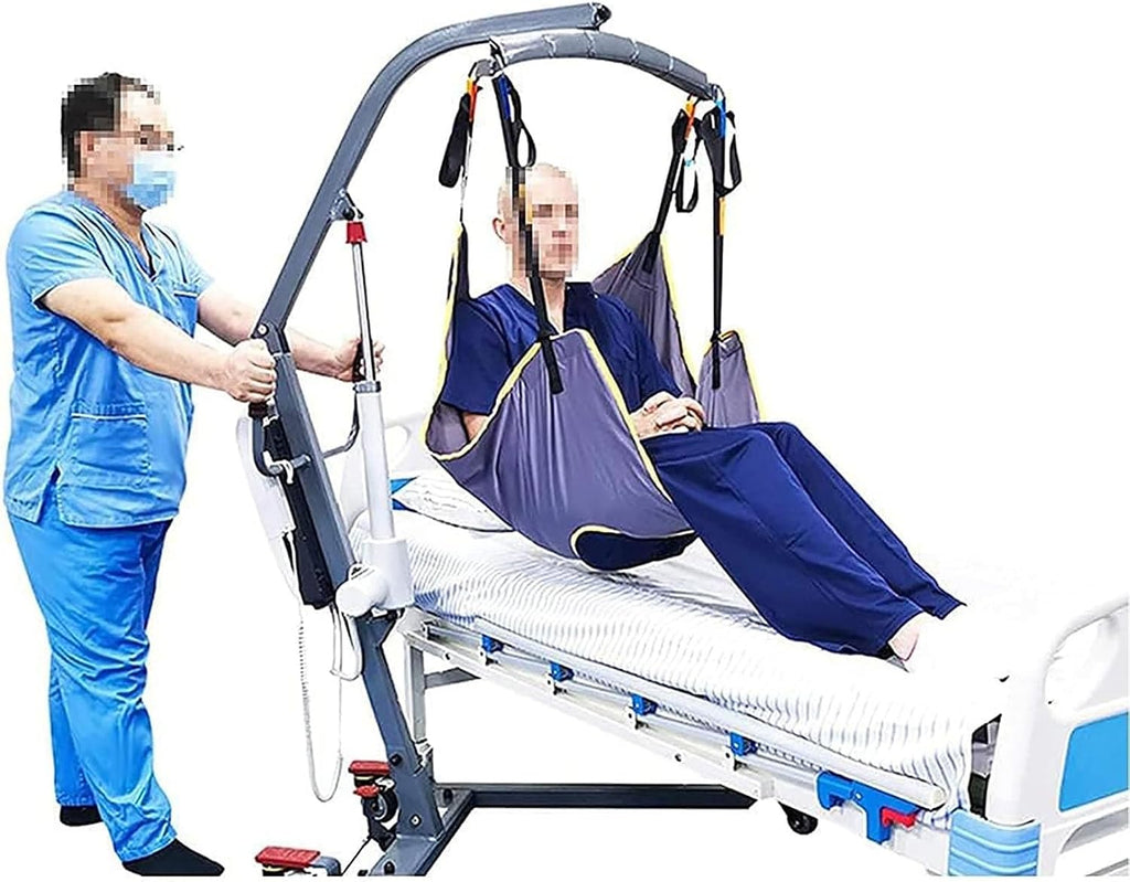 Transfer Nursing Sling Full Body Lift Sling, Transferring Belt for Bed Positioning and Lifting, Toileting Sling for Nursing Bariatric Elderly Disabled and Paralysed