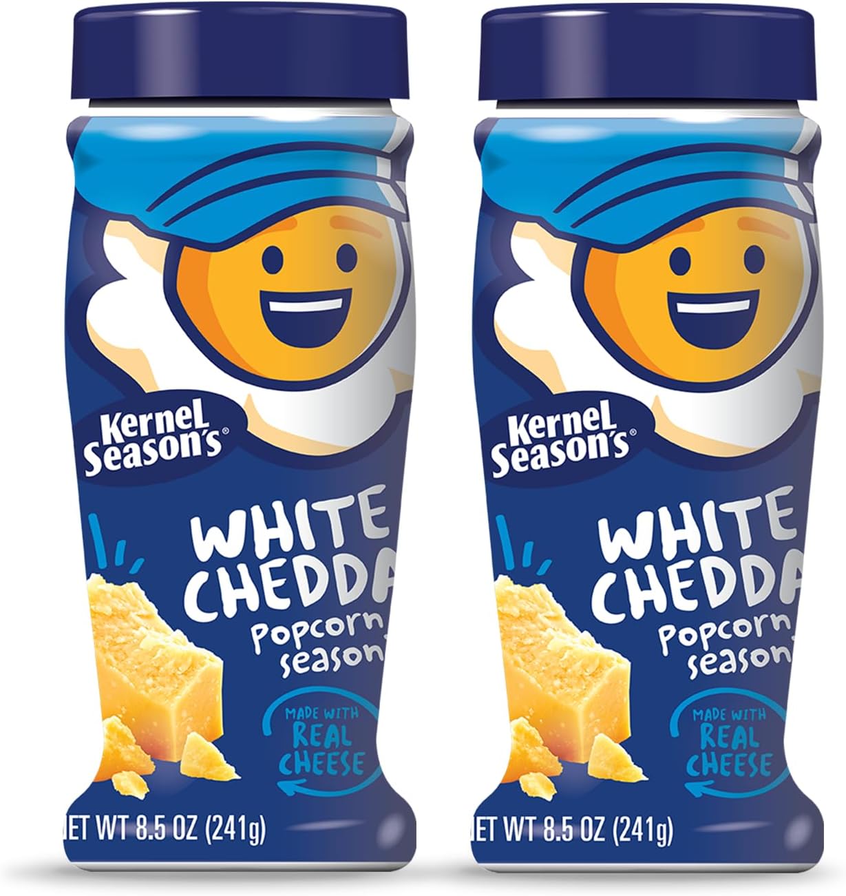 Kernel Season's Popcorn Seasoning, White Cheddar, 8.5 Ounce (Pack of 2)