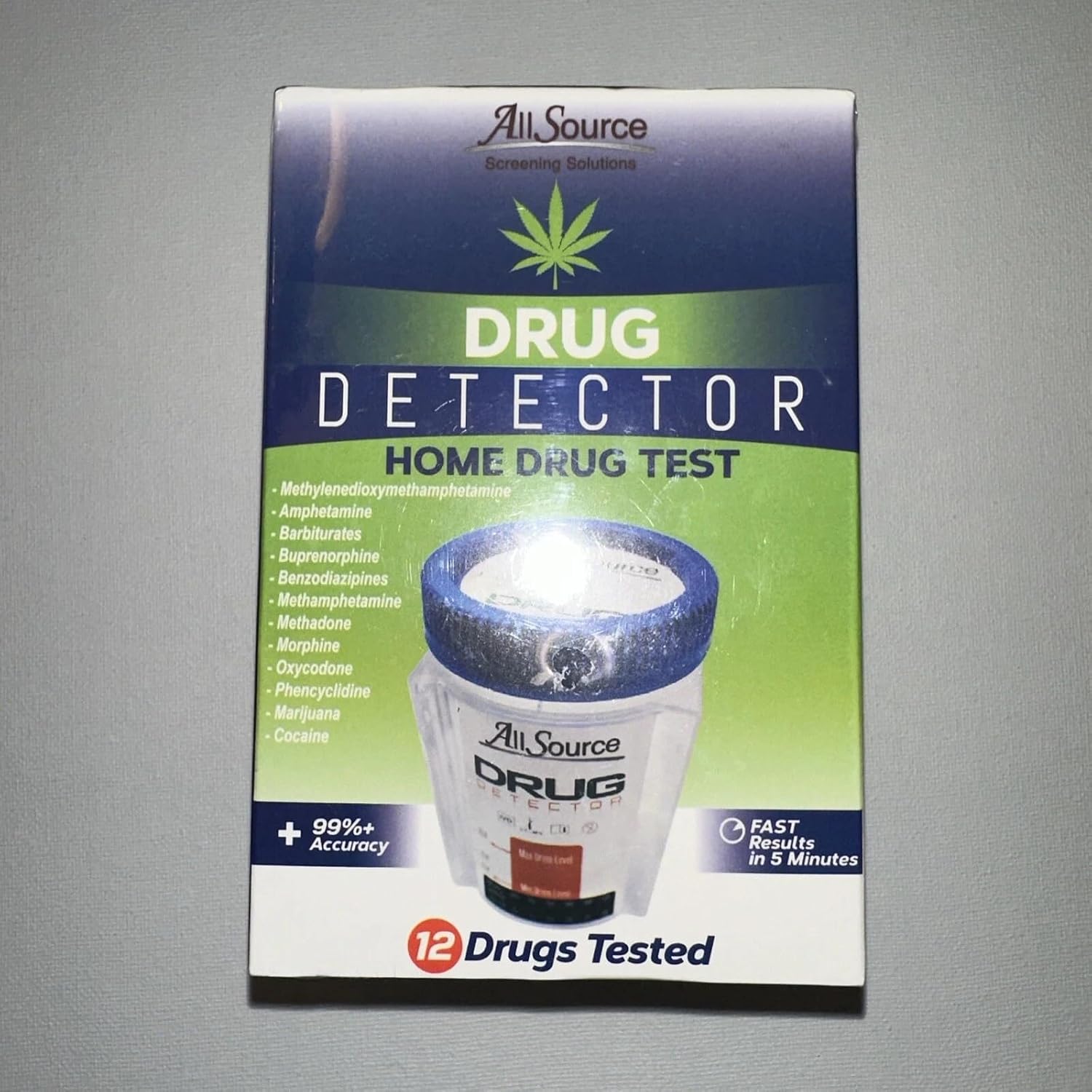 Drug Detector 12 Panel Urine Drug Test with Free Lab Confirmation