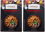 Patanjali Chhole Masala Pack of 2 – 100g / 0.22 lb Each | Authentic Indian Spices Blend for Chickpeas, Curry, and Flavorful Kitchen Recipes