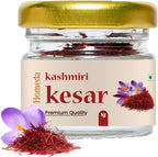 Homeda Saffron Threads, Pure Saffron Spice - Kesar Safron for Cooking, Azafran Para Cocinar Safran Seasoning - Premium Kasmiri Zafran for Tea, Rice, Paella, Golden Milk (1 gram / .035 oz)