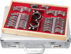 JS-104 Optometry Equipment Trial Lens Set Case Red Velvet Free Trial Frame 104 Lens Case