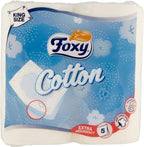Foxy Cotton Toilet Paper – 7 x 4 Packs