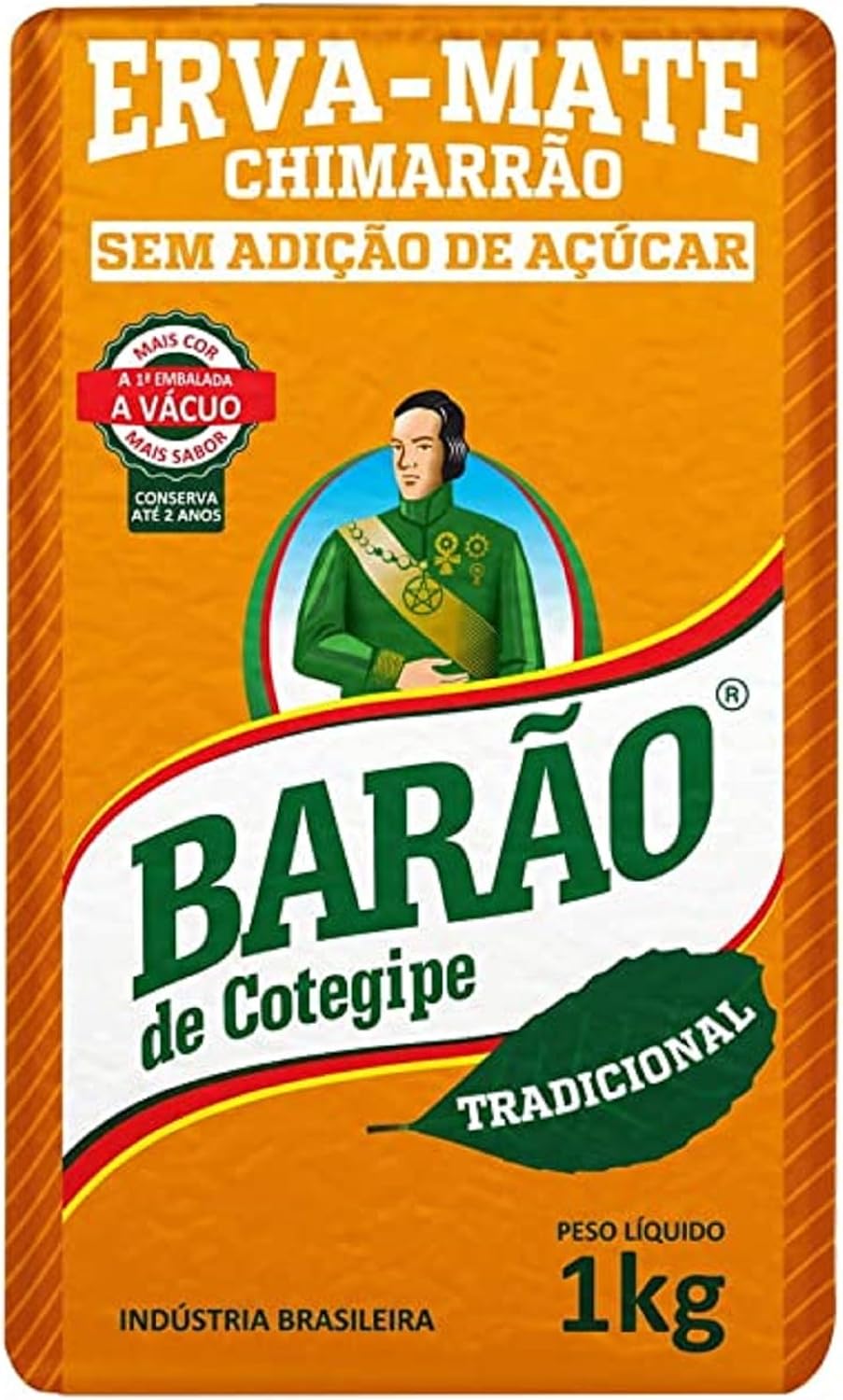 Erva Mate - Barao - 1kg By BRCOFFEE, 2.2 Pound (Pack of 1)