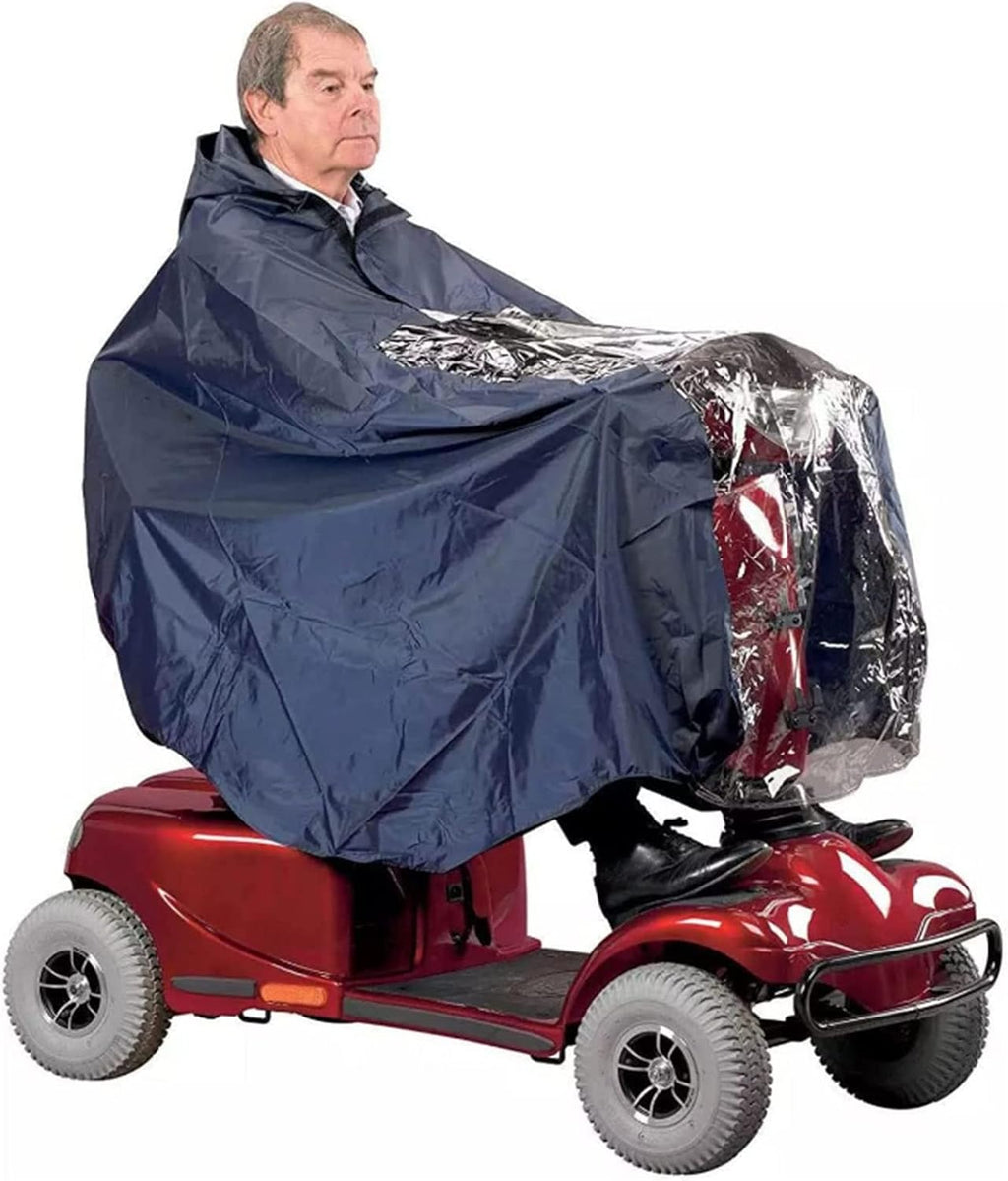 ROBOTA Wheelchair Warmer Cover Blanket, Full Body one-Piece with Waterproof and dustproof Cover for Four Wheel Electric Scooter Speciac (Color : A)