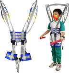 Full Body Patient Lift Sling, Children's Rehabilitation Medical Walking Standing Aids For Leg Thigh Arm Lumbar Relief Trainer Medical Gait Belt Divided Leg Sling For 6-15 Years Old Child