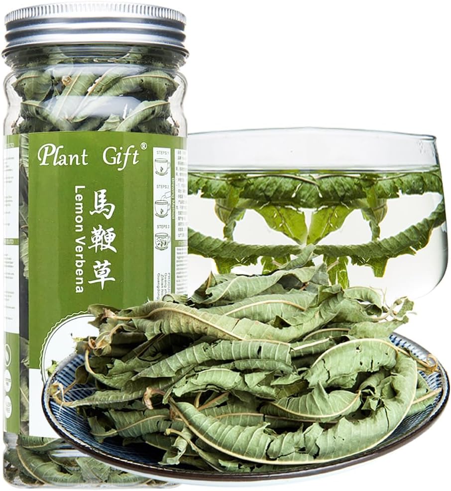 Plant Gift 100% Lemon Verbena Tea Natural Herbal Loose Dried Lemon Leaves flower - Non-GMO - Caffeine-free - 10g/0.352oz