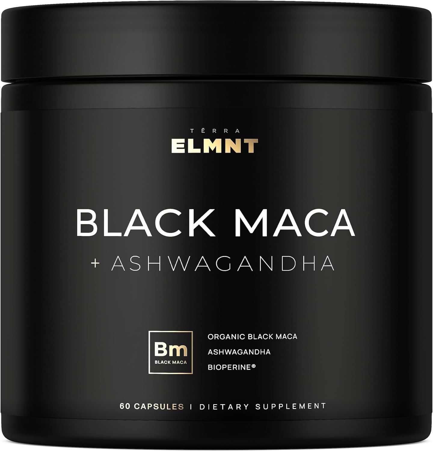 40,000mg 40x Strength Organic Black Maca Root w. Ashwagandha - #1 Highest Potency Black Maca Root Capsules for Men Supplement 40:1 Extract - 100% Pure Maca Peruana, Maca Powder Pills, Gelatinized