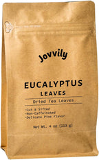 Jovvily Eucalyptus Leaves - 4oz - Dried - Cut & Sifted - Herbal Tea
