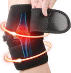 Heated Knee Brace Wrap Support, Knee Heating Pad with 3 Adjustable Temperature, Knee Warmer for The Elderly in Cold Weather, Heat Therapy for Knee Pain Relief, Knee Joint Pain, Arthritis(1PCS)