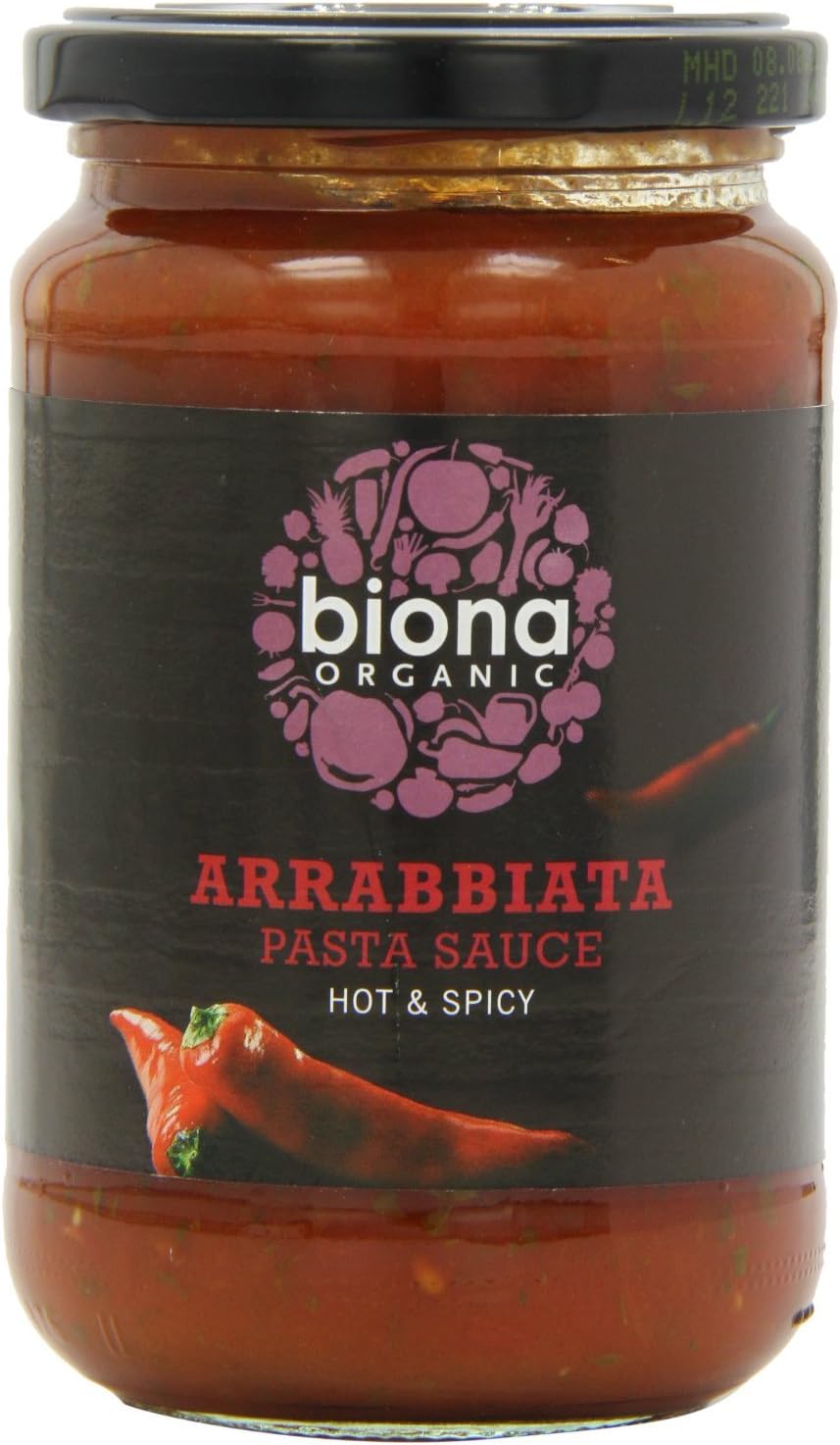 Biona Organic Arrabbiata - Hot & Spicy Pasta Sauce 350g