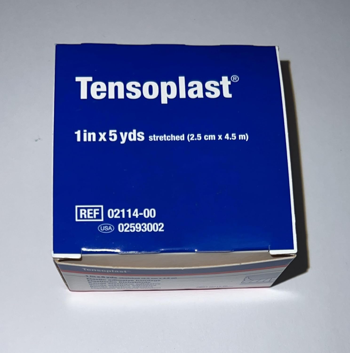 Tensoplast Elastic Adhesive Bandage 1" x 5 yds., White