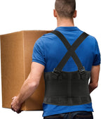 Back Brace Lumbar Back Support Belt for Women and Men - Lower Back Pain Relief - Heavy Lifting Support with Removable Adjustable Belt for Moving and Warehouse,M/L(30"-37")