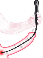 Sounding Rods Urethra Vibrator Sex Toys for Men, Vibrating Urethral Sound Anal Beads Male Vibrator, Penis Plug Stretcher Testicle Prostate Toy, Flexible Silicone Cock Dilator for Beginner & BDSM Play
