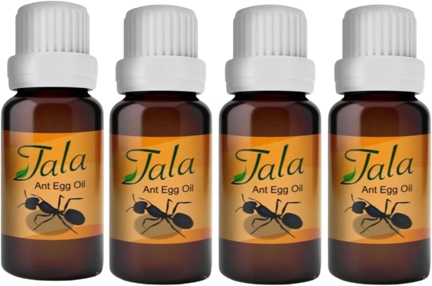 4 Bottles of Tala Ant Egg Oil - 20ml Hair Reducing Solution Genuine by Phaselis Store