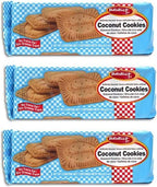 Butterkist Galletas de Coco - Coconut Cookies (3 Pack, Total of 15.87oz)