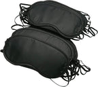 10 Pack Sleep Mask Eye Mask Shade Cover Sleeping Night Blindfold Lightweight Comfortable Soft Eyeshade Cover with Nose Pad and Adjustable Strap for Women Men Travel Sleep Shift Work Naps, Black