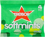 Trebor Softmints Peppermint (4 per pack - 179g) - Pack of 2