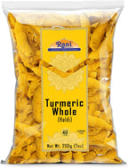 Rani Turmeric (Haldi) Root Whole Spice, Dried 7oz (200g) ~ All Natural | 100% Pure | Vegan | Gluten Friendly | NON-GMO | Kosher | Indian Origin