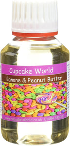 Cupcake World Banana Peanut Butter Intense Food Flavouring 100 ml