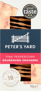 PETERS YARD Pink Peppercorn Swedish Crispbread, 90 GR