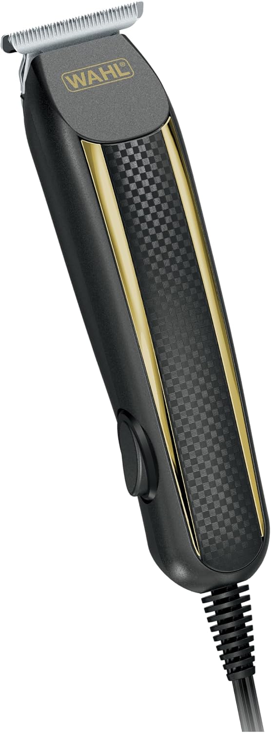 Wahl Edge Pro Bump Free Corded Beard Trimmer for Men Touch Up Trimmer & Grooming Detailer Kit – Perfect for Edging Beards, Mustaches, Hair, & Stubble, – Model 9686-300