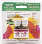 LorAnn Oils Super Strength Flavoring - Used For Candy Making, Flavoring, Baking, Hard Candy, & Flavor Oils - Bold, Natural Flavors 4X Stronger Than Extracts - Crème de Menthe, Pack of 2, 0.125 fl oz