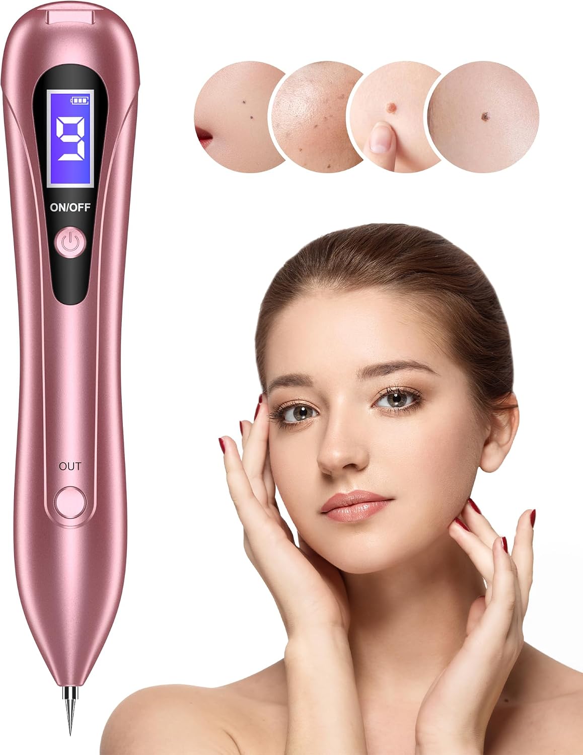 Wart and Skin Tag Remover Pen, Advanced at-Home Removal Kit Beauty Tool, Model CTS-15