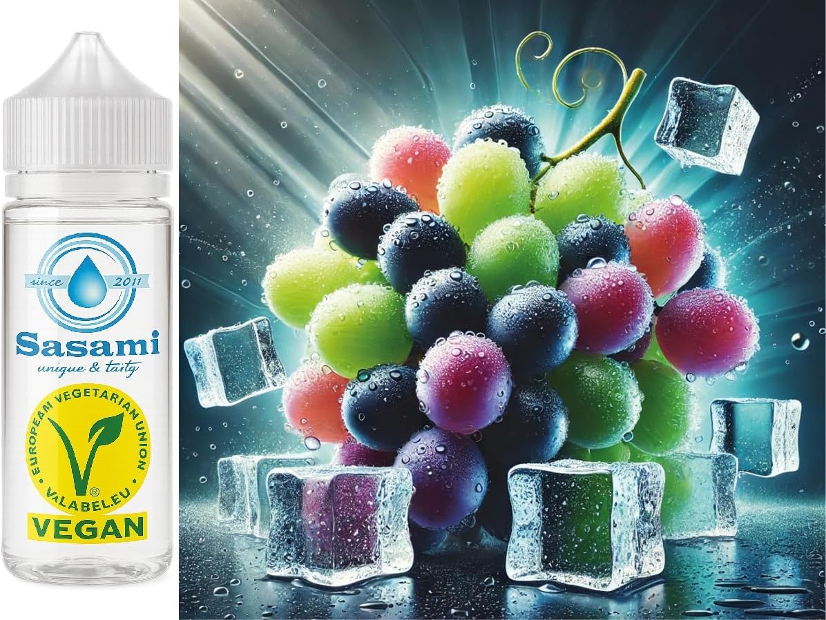 Grape Ice Flavor Concentrate - Vegan - Sasami - 10ml